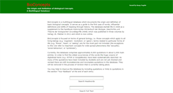 Desktop Screenshot of biological-concepts.com